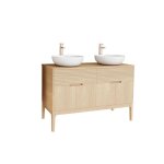 Meuble double + vasque + robinet Meuble double + vasque + robinet
