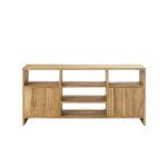 Meuble double vasque en teck massif 160 cm