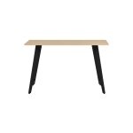 Meuble d entre - console en mlamine et mtal chne 7612040 cm