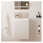 Meuble lave - mains 41 cm