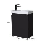 Meuble lave - mains 41 cm Meuble lave - mains 41 cm