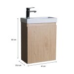 Meuble lave - mains 41 cm Meuble lave - mains 41 cm