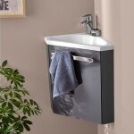 Meuble lave - mains d'angle skino
