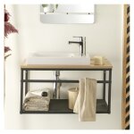 Meuble lave - mains grande largeur avec vasque résine 60cm Meuble lave - mains grande largeur avec vasque résine 60cm