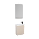 Meuble lave - mains + miroir tablette