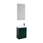 Meuble lave - mains + miroir tablette