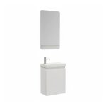 Meuble lave - mains + miroir tablette