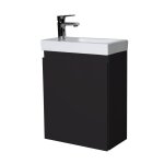 Meuble lave - mains + robinet chrom