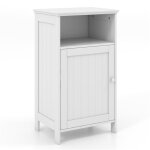 Meuble de rangement avec 1 porte étagère réglable Meuble de rangement avec 1 porte étagère réglable