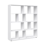 Meuble de rangement cube , blanc 131. 6 x 143cm