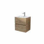 Meuble de salle de bains en bois marron 41x51x56cm