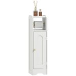 Meuble salle de bain étagère réglable blanc Meuble salle de bain étagère réglable blanc