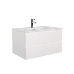 Meuble simple vasque 80cm + vasque