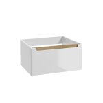Meuble sous - vasque 1 tiroir stratifiés blanc Meuble sous - vasque 1 tiroir stratifiés blanc