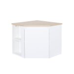 Meuble sous vasque d'angle