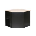 Meuble sous vasque d'angle