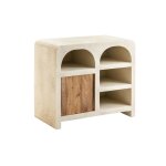 Meuble sous vasque en bois d'ingnierie blanc 90 cm