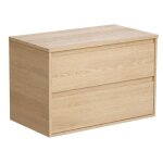 Meuble sous vasque effet bois Meuble sous vasque effet bois