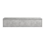 Meuble sous vasque effet bois gris clair Meuble sous vasque effet bois gris clair