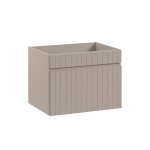 Meuble sous - vasque stratifis beige