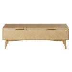 Meuble tv 1 tiroir trappe