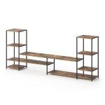 Meuble tv, bois antique 226 x 93cm