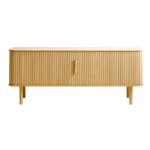Meuble tv en chne 160x40cm milo naturel 160x40x55. 6cm
