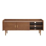 Meuble tv placage frêne 57cm Meuble tv placage frêne 57cm