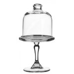 Mini prsentoir  ptisserie en verre avec cloche