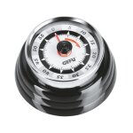 Minuteur en métal noir mat Minuteur en métal noir mat
