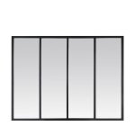 Miroir atelier verrire 90x120 - noir