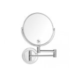 Miroir grossissant double face rond (x5) sur bras extensible
