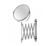 Miroir mural grossissant x2 double face avec bras Miroir mural grossissant x2 double face avec bras
