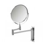 Miroir mural grossissant x2 sur bras extensible 39x3x36cm Miroir mural grossissant x2 sur bras extensible 39x3x36cm