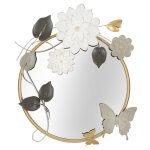 Miroir mural en mtal multicolore 74, 9x7x66 cm