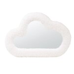 Miroir nuage enfant bouclettes blanches 35x24 Miroir nuage enfant bouclettes blanches 35x24