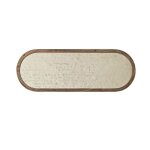 Miroir ovale pin recyclé Miroir ovale pin recyclé