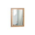 Miroir rectangle en teck massif 70x50 Miroir rectangle en teck massif 70x50
