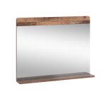 Miroir de salle de bain avec tablette oldstyle 80. 1x62cm