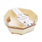 Moule � g�teau r�utilisables en bois d18cm - lot de 2