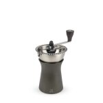 Moulin  caf manuel en inox chocolat h19cm
