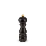 Moulin  poivre manuel en bois chocolat h18cm