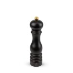 Moulin  poivre manuel en bois chocolat h22cm