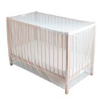 Moustiquaire de lit bébé intégrale avec zip Moustiquaire de lit bébé intégrale avec zip