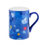 Mug 30 cl bleu porcelaine de chine 7 x 0 x 10 cm