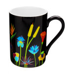 Mug 30 cl noir porcelaine de chine 7 x 0 x 10 cm