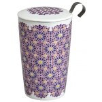 Mug avec filtre et couvercle andalusia berry -
