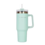 Mug isotherme avec paille acier inoxydable 1, 18 litres bleu Mug isotherme avec paille acier inoxydable 1, 18 litres bleu