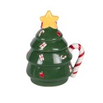 Mug sapin 30 cl vert en cramique