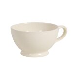 Mug  soupe en faence beige